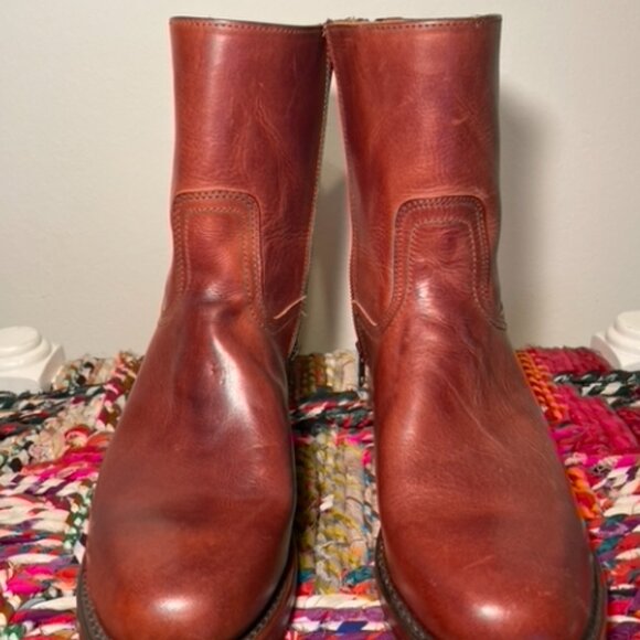[SOLD] FRYE Campus Mid Calf Boot with Inside Zipper - Mens  Size: 9.5 - Picture 10 of 16